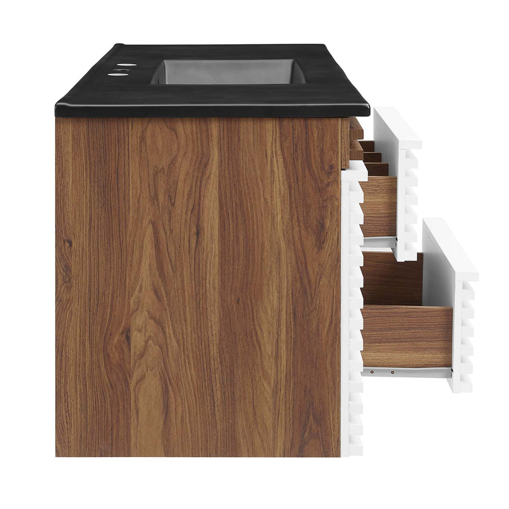 Render 48" Wall-Mount Bathroom Vanity By Modway - EEI-5801 | Bathroom Accessories | Modishstore - 95
