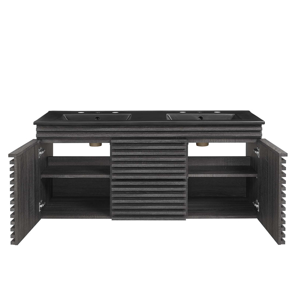 Render 48" Wall-Mount Bathroom Vanity By Modway - EEI-5802 | Bathroom Accessories | Modishstore - 7