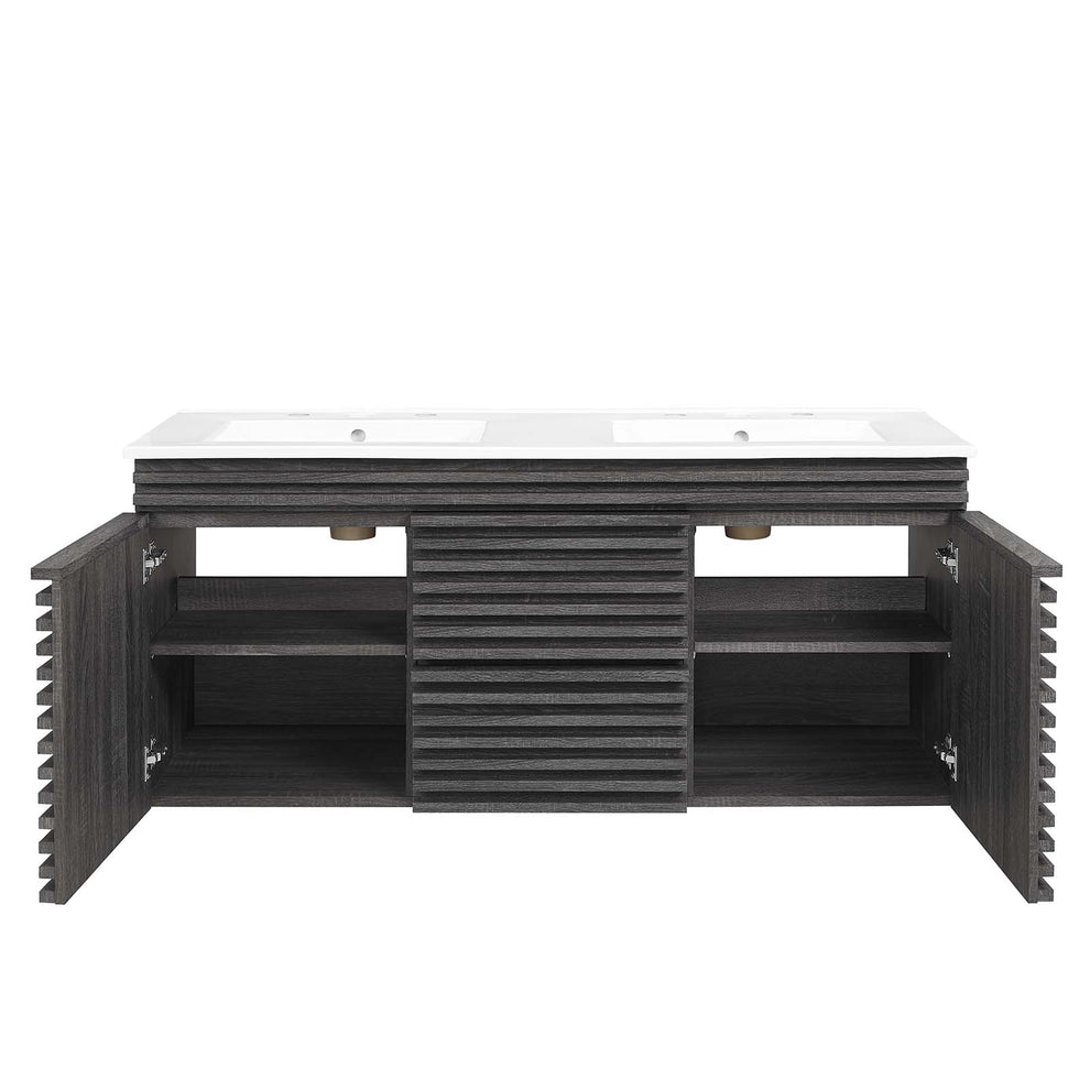Render 48" Wall-Mount Bathroom Vanity By Modway - EEI-5802 | Bathroom Accessories | Modishstore - 16