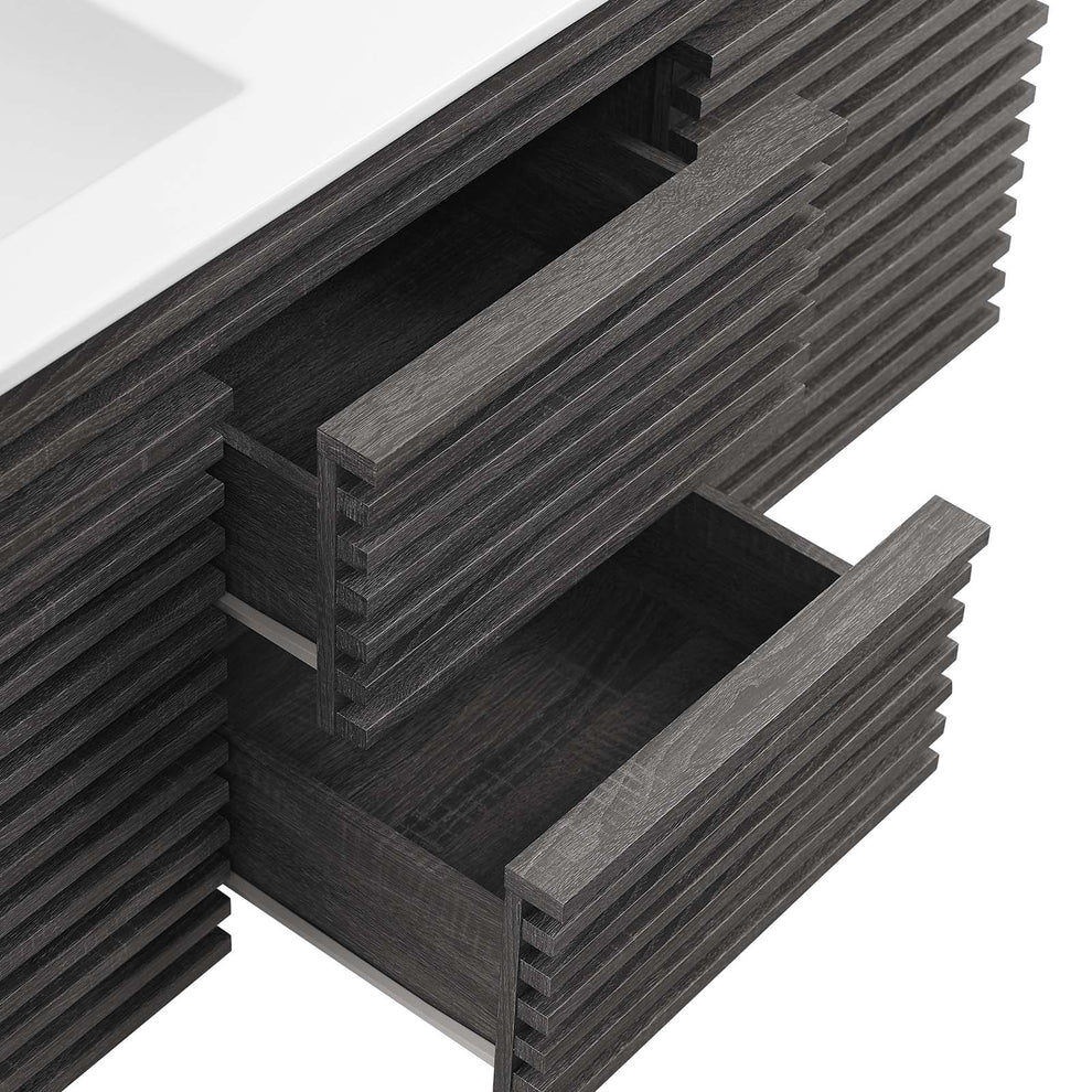 Render 48" Wall-Mount Bathroom Vanity By Modway - EEI-5802 | Bathroom Accessories | Modishstore - 18