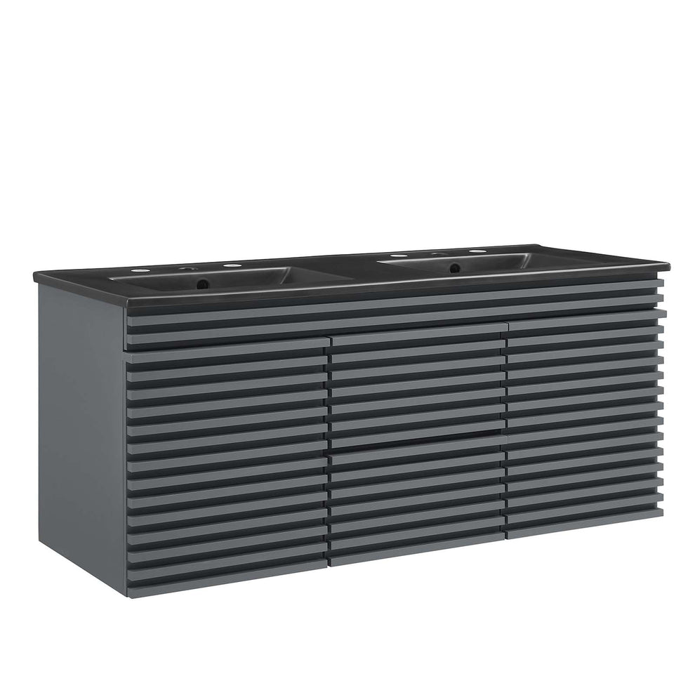 Render 48" Wall-Mount Bathroom Vanity By Modway - EEI-5802 | Bathroom Accessories | Modishstore - 20
