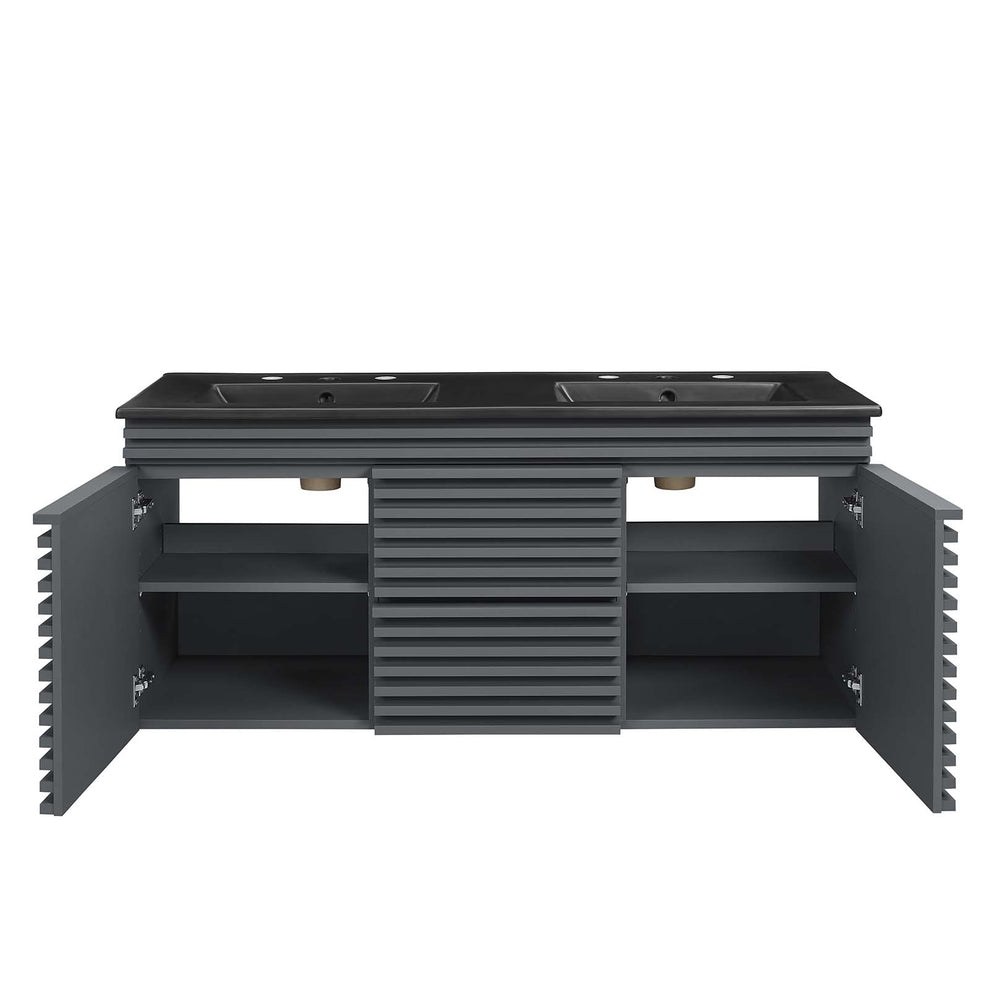Render 48" Wall-Mount Bathroom Vanity By Modway - EEI-5802 | Bathroom Accessories | Modishstore - 26