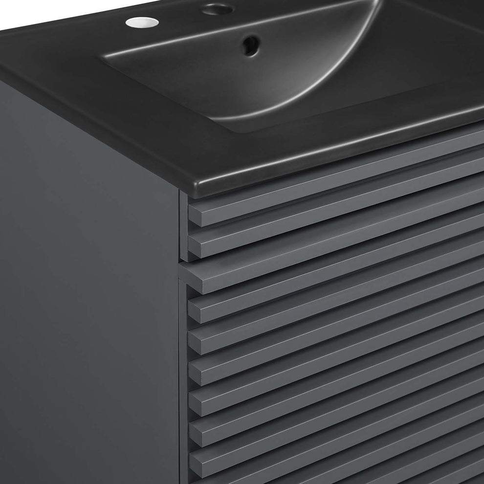Render 48" Wall-Mount Bathroom Vanity By Modway - EEI-5802 | Bathroom Accessories | Modishstore - 29