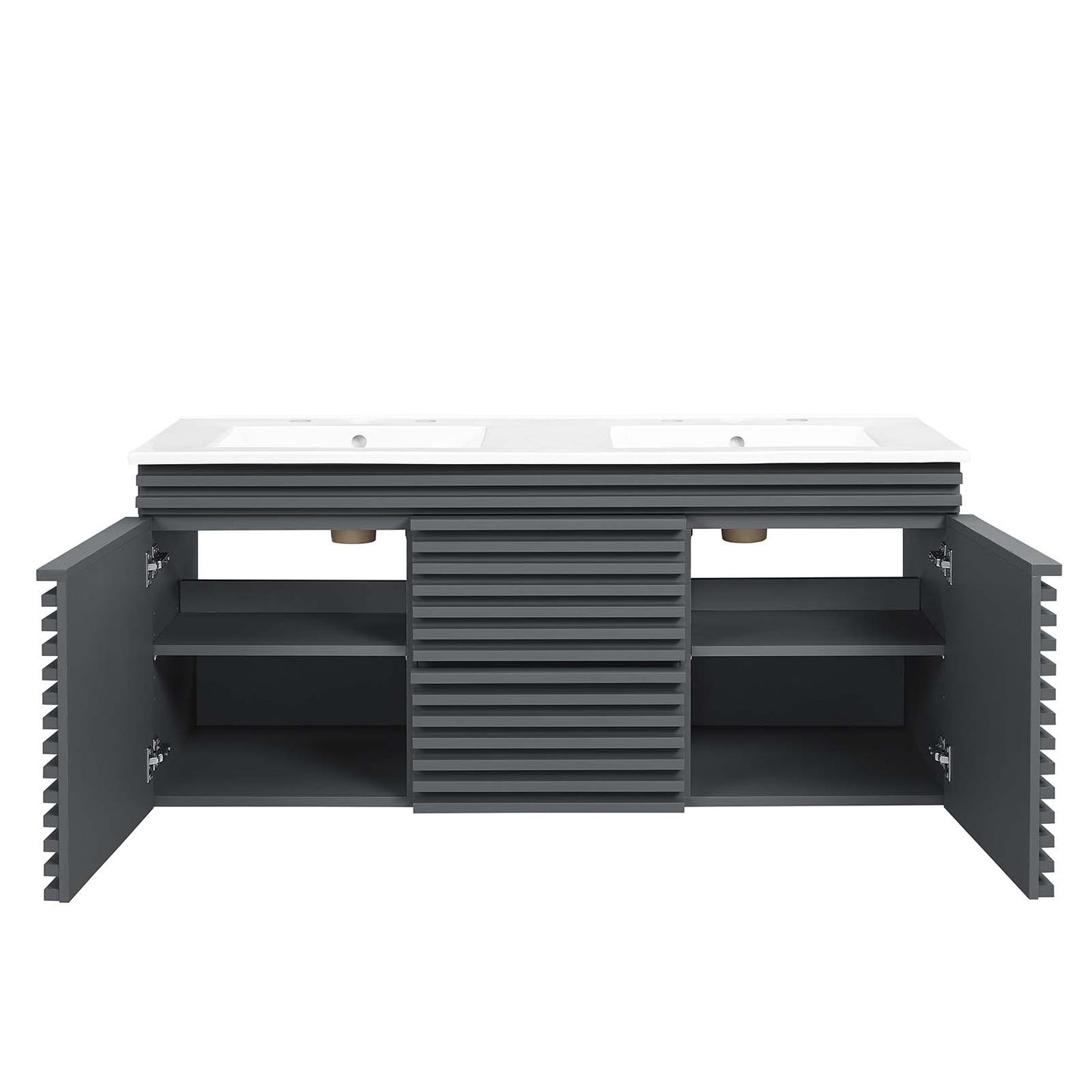 Render 48" Wall-Mount Bathroom Vanity By Modway - EEI-5802 | Bathroom Accessories | Modishstore - 36