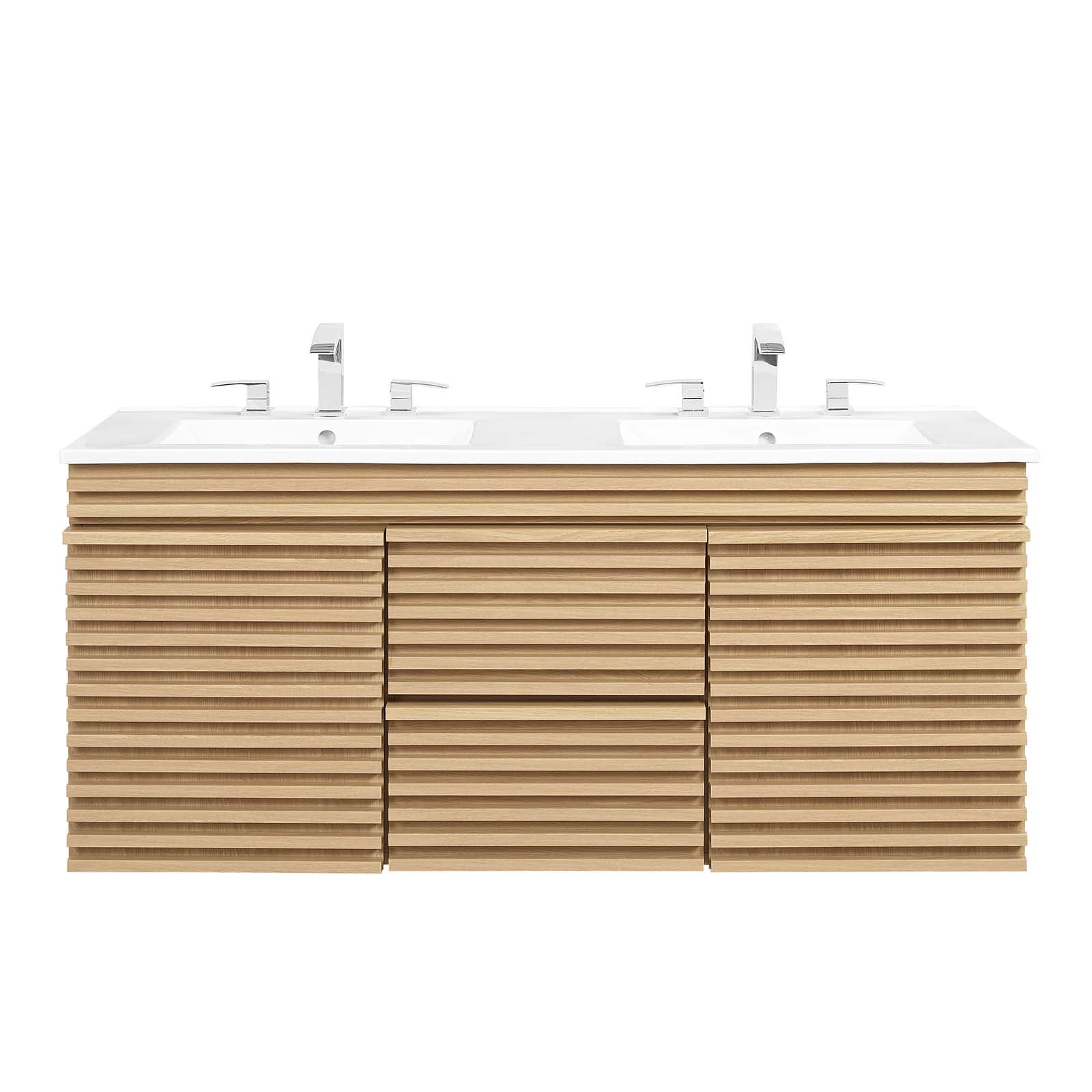 Render 48" Wall-Mount Bathroom Vanity By Modway - EEI-5802 | Bathroom Accessories | Modishstore - 55