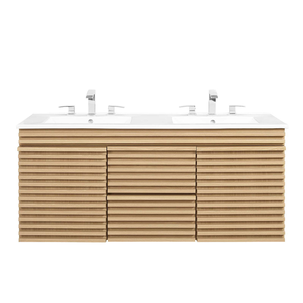 Render 48" Wall-Mount Bathroom Vanity By Modway - EEI-5802 | Bathroom Accessories | Modishstore - 55