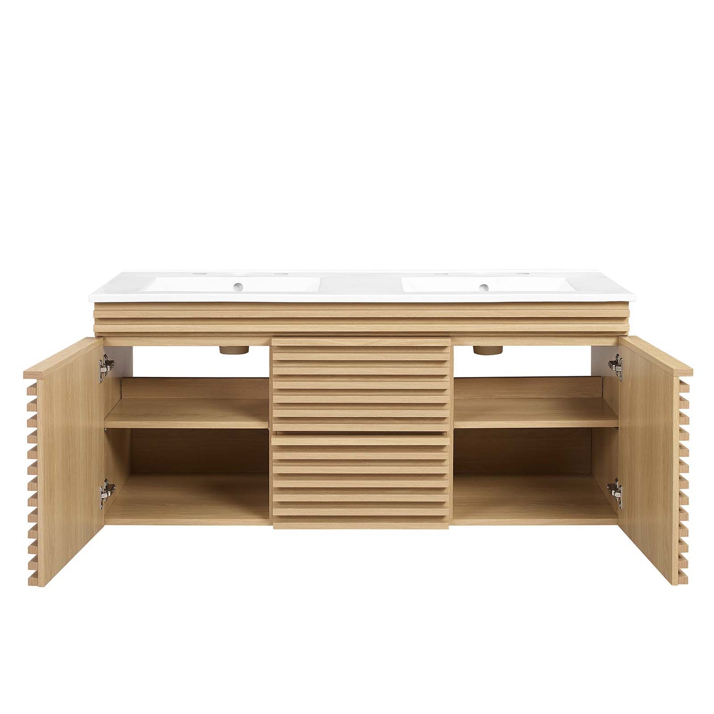 Render 48" Wall-Mount Bathroom Vanity By Modway - EEI-5802 | Bathroom Accessories | Modishstore - 56