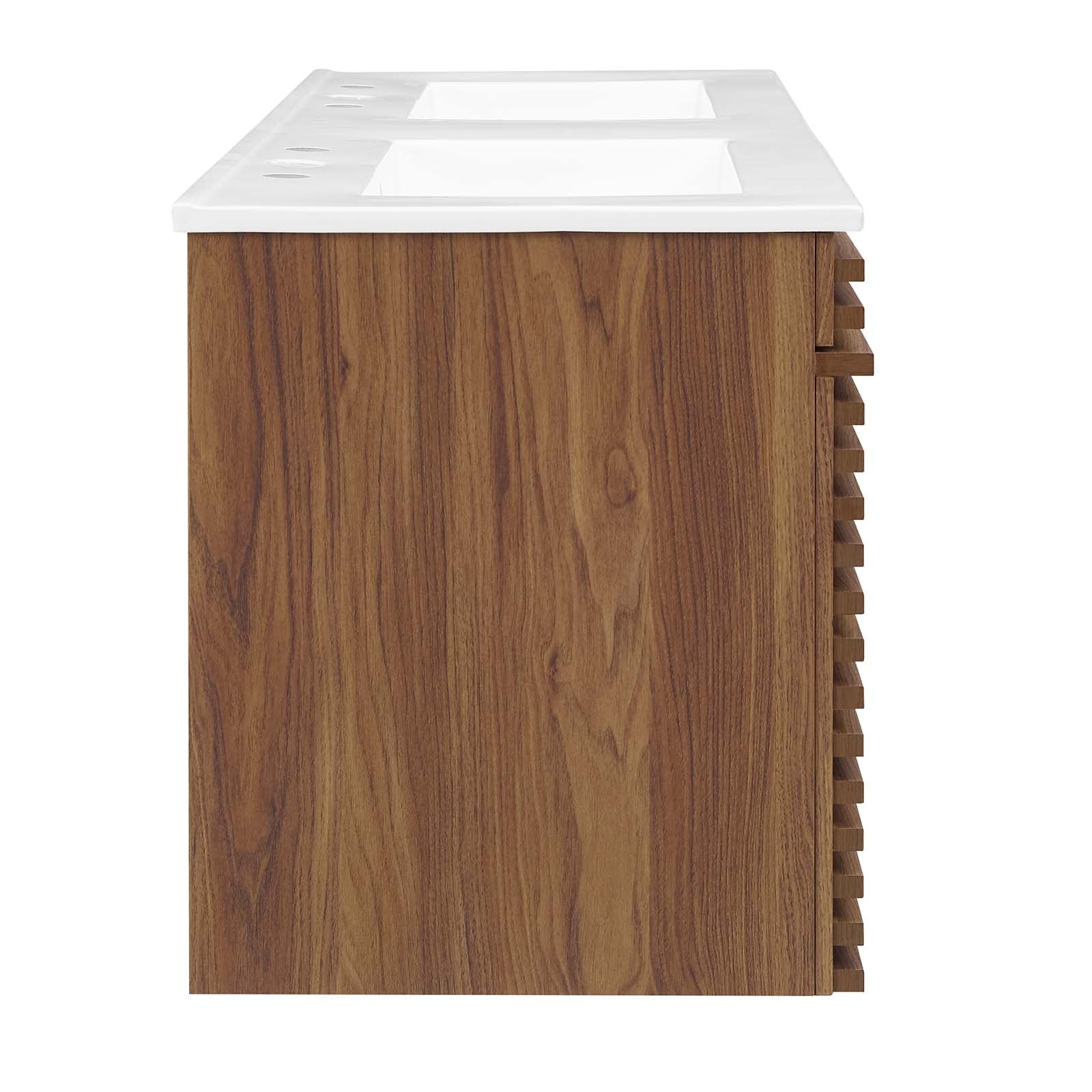 Render 48" Wall-Mount Bathroom Vanity By Modway - EEI-5802 | Bathroom Accessories | Modishstore - 73