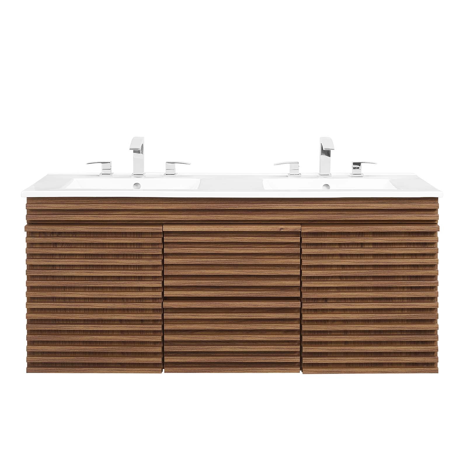 Render 48" Wall-Mount Bathroom Vanity By Modway - EEI-5802 | Bathroom Accessories | Modishstore - 75