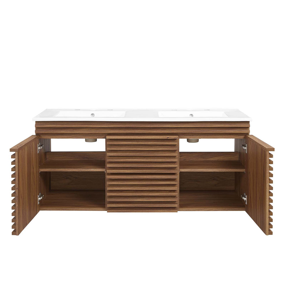 Render 48" Wall-Mount Bathroom Vanity By Modway - EEI-5802 | Bathroom Accessories | Modishstore - 76