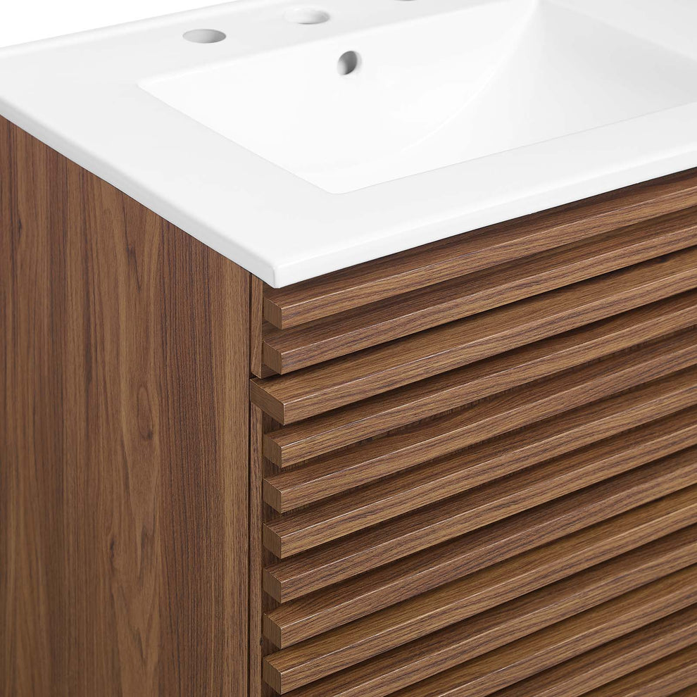 Render 48" Wall-Mount Bathroom Vanity By Modway - EEI-5802 | Bathroom Accessories | Modishstore - 79