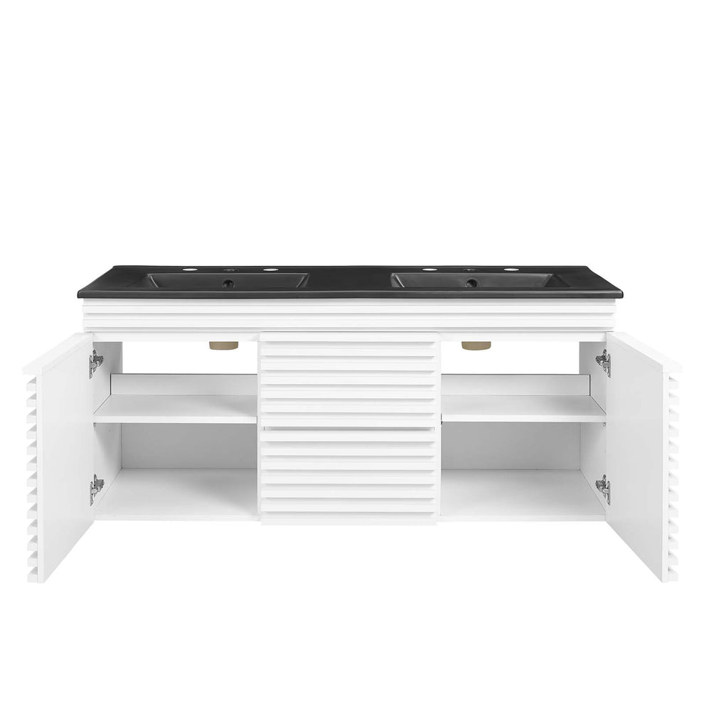 Render 48" Wall-Mount Bathroom Vanity By Modway - EEI-5802 | Bathroom Accessories | Modishstore - 86