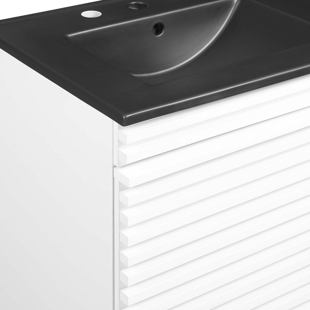 Render 48" Wall-Mount Bathroom Vanity By Modway - EEI-5802 | Bathroom Accessories | Modishstore - 89