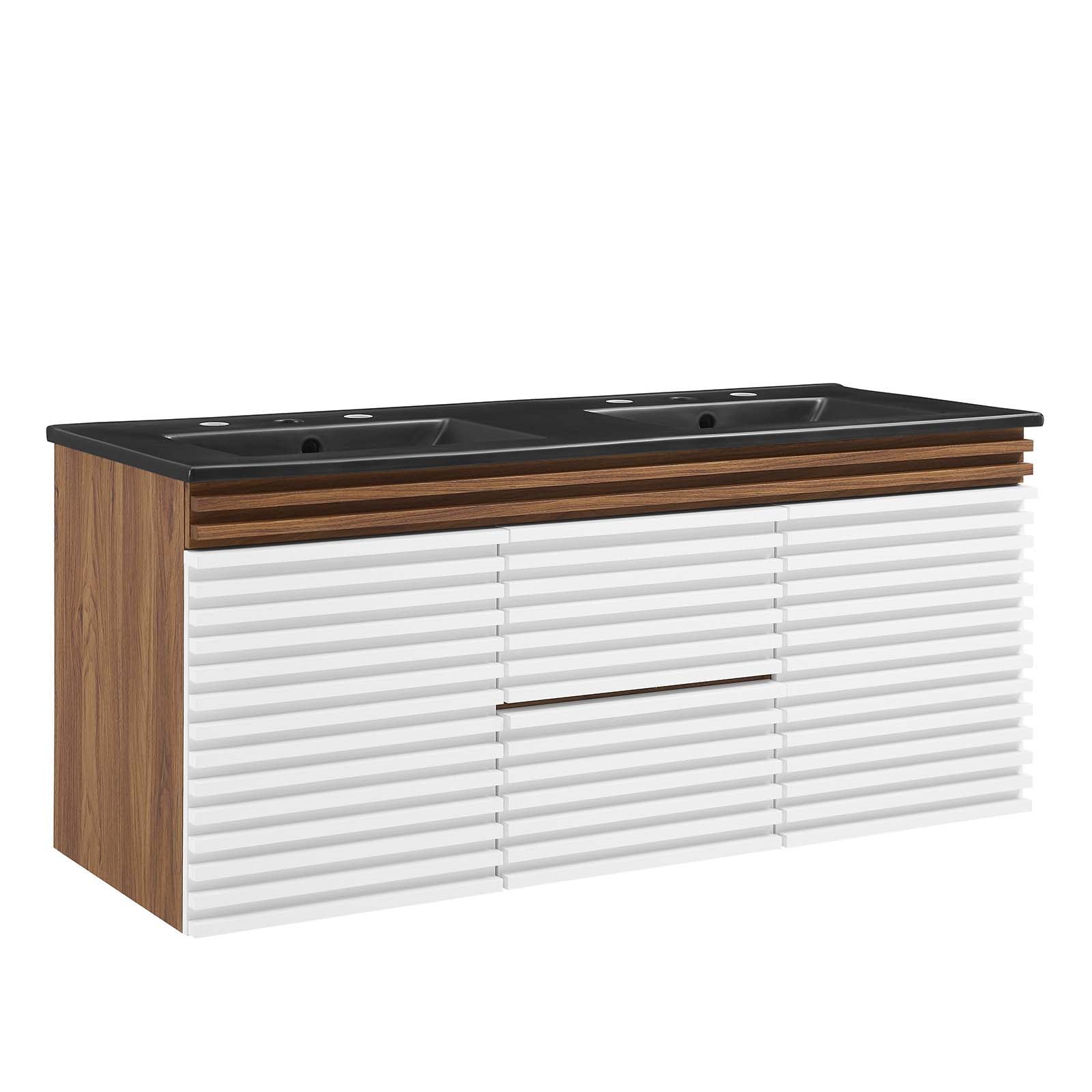 Render 48" Wall-Mount Bathroom Vanity By Modway - EEI-5802 | Bathroom Accessories | Modishstore - 90