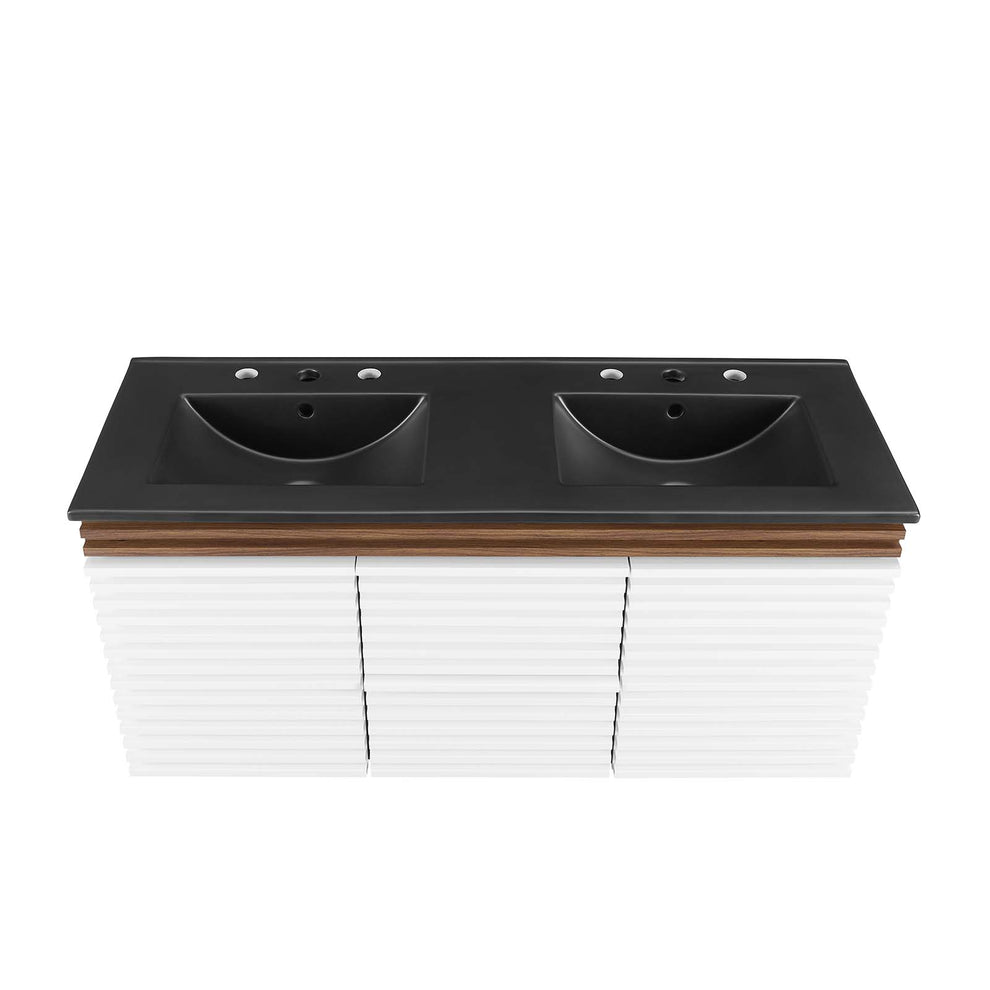 Render 48" Wall-Mount Bathroom Vanity By Modway - EEI-5802 | Bathroom Accessories | Modishstore - 97