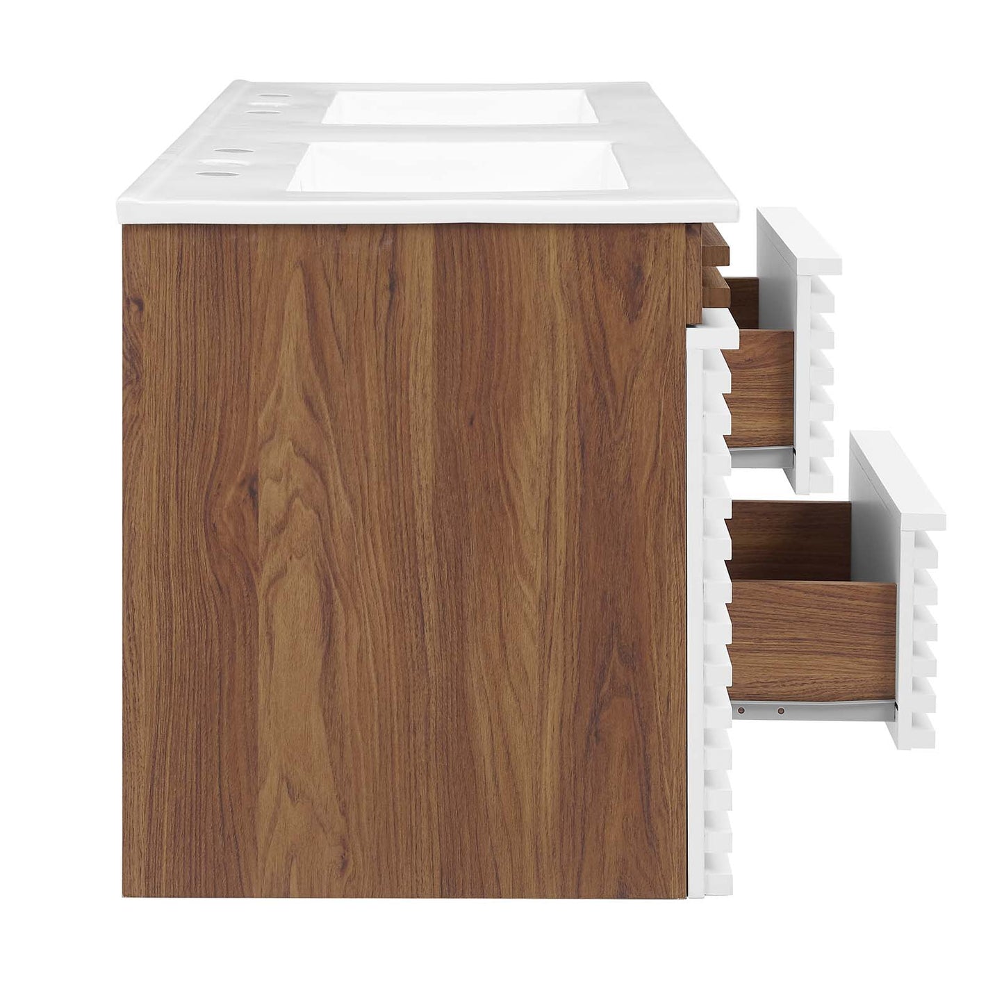 Render 48" Wall-Mount Bathroom Vanity By Modway - EEI-5802 | Bathroom Accessories | Modishstore - 104