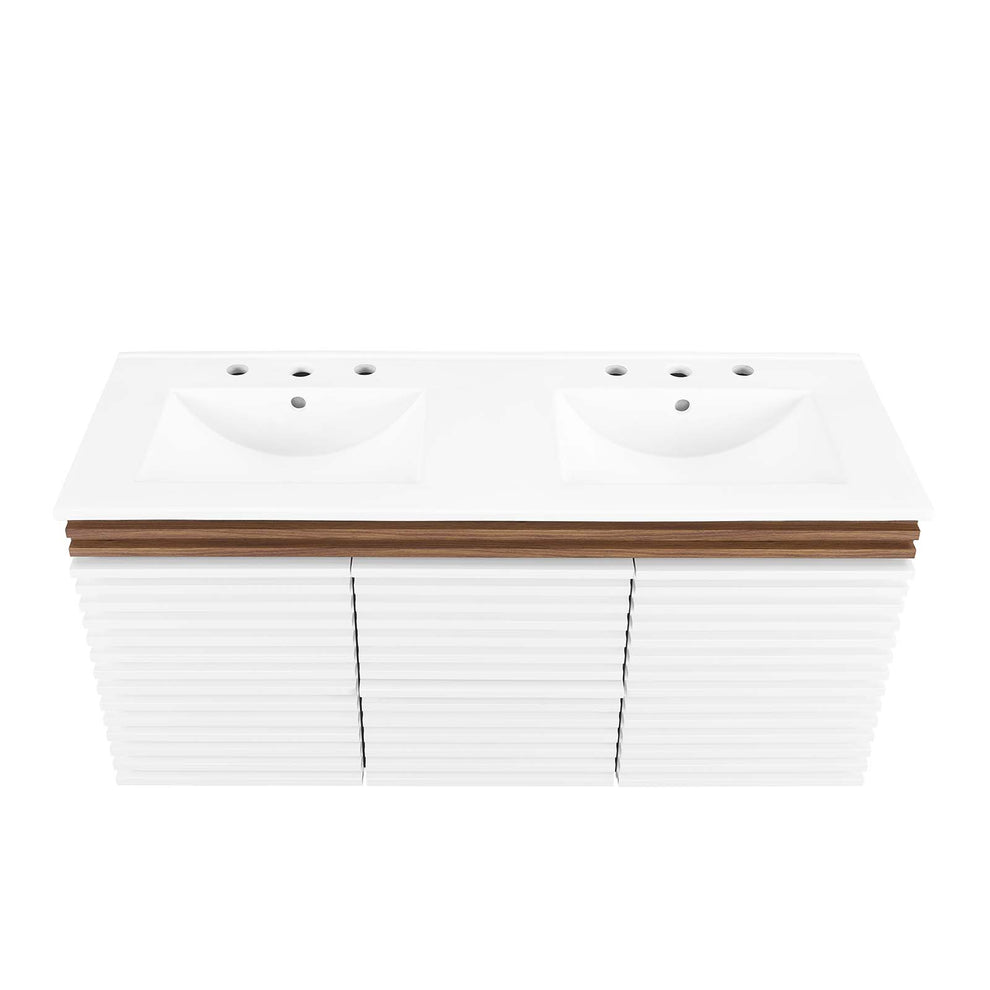 Render 48" Wall-Mount Bathroom Vanity By Modway - EEI-5802 | Bathroom Accessories | Modishstore - 107