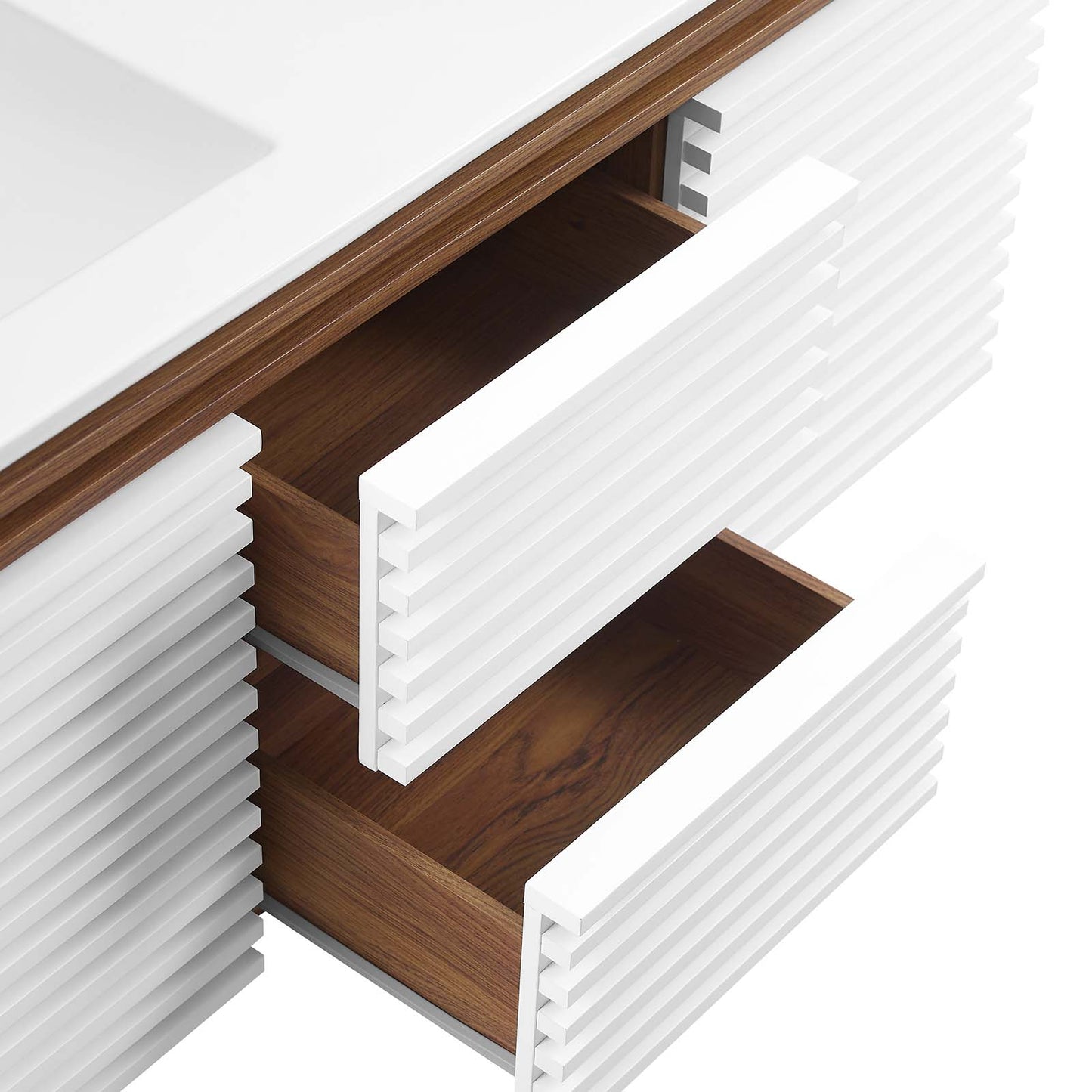 Render 48" Wall-Mount Bathroom Vanity By Modway - EEI-5802 | Bathroom Accessories | Modishstore - 108