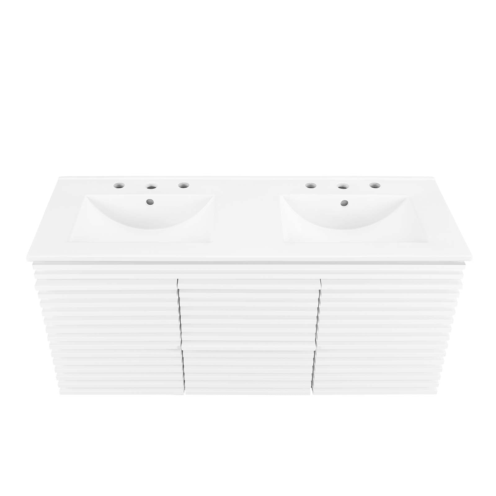 Render 48" Wall-Mount Bathroom Vanity By Modway - EEI-5802 | Bathroom Accessories | Modishstore - 117