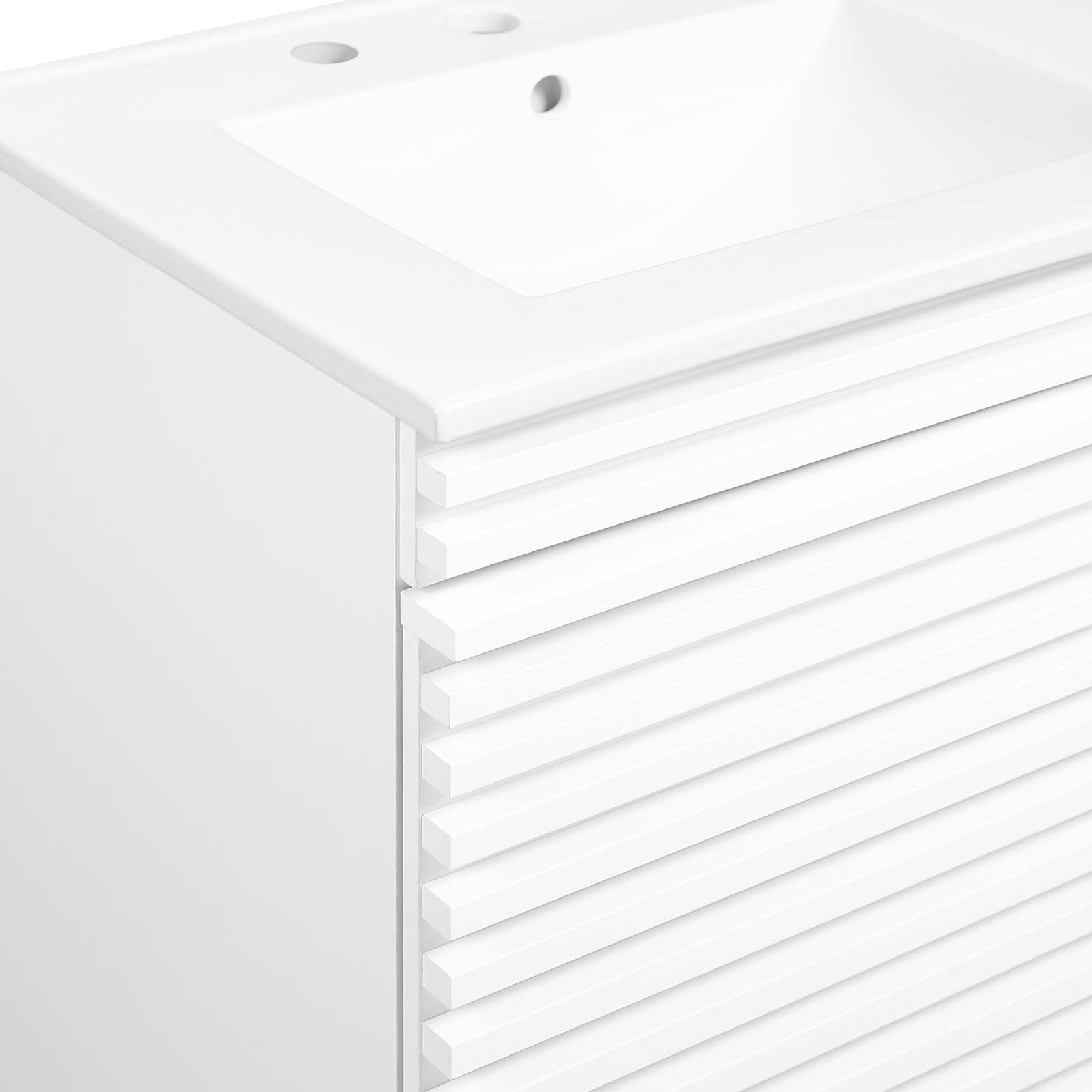 Render 48" Wall-Mount Bathroom Vanity By Modway - EEI-5802 | Bathroom Accessories | Modishstore - 119