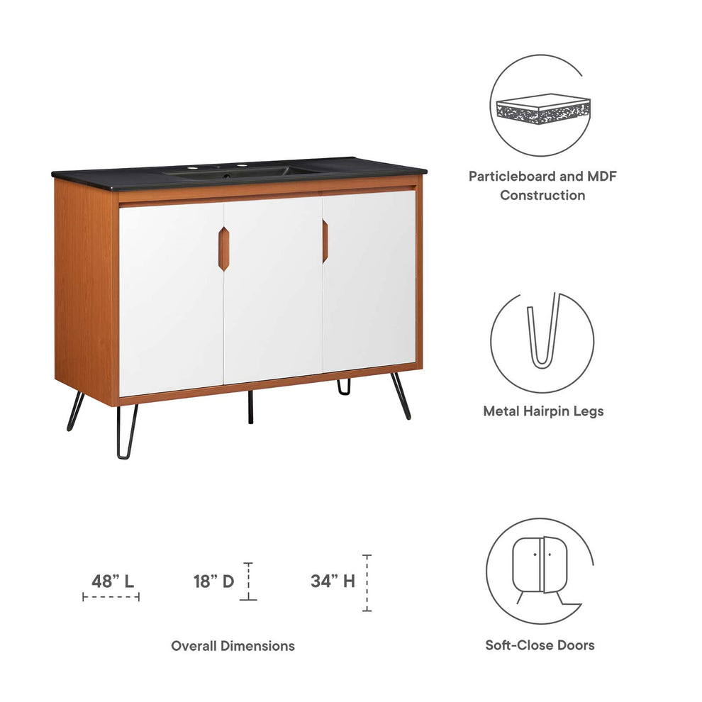 Energize 48" Bathroom Vanity By Modway - EEI-5806 | Bathroom Accessories | Modishstore - 8