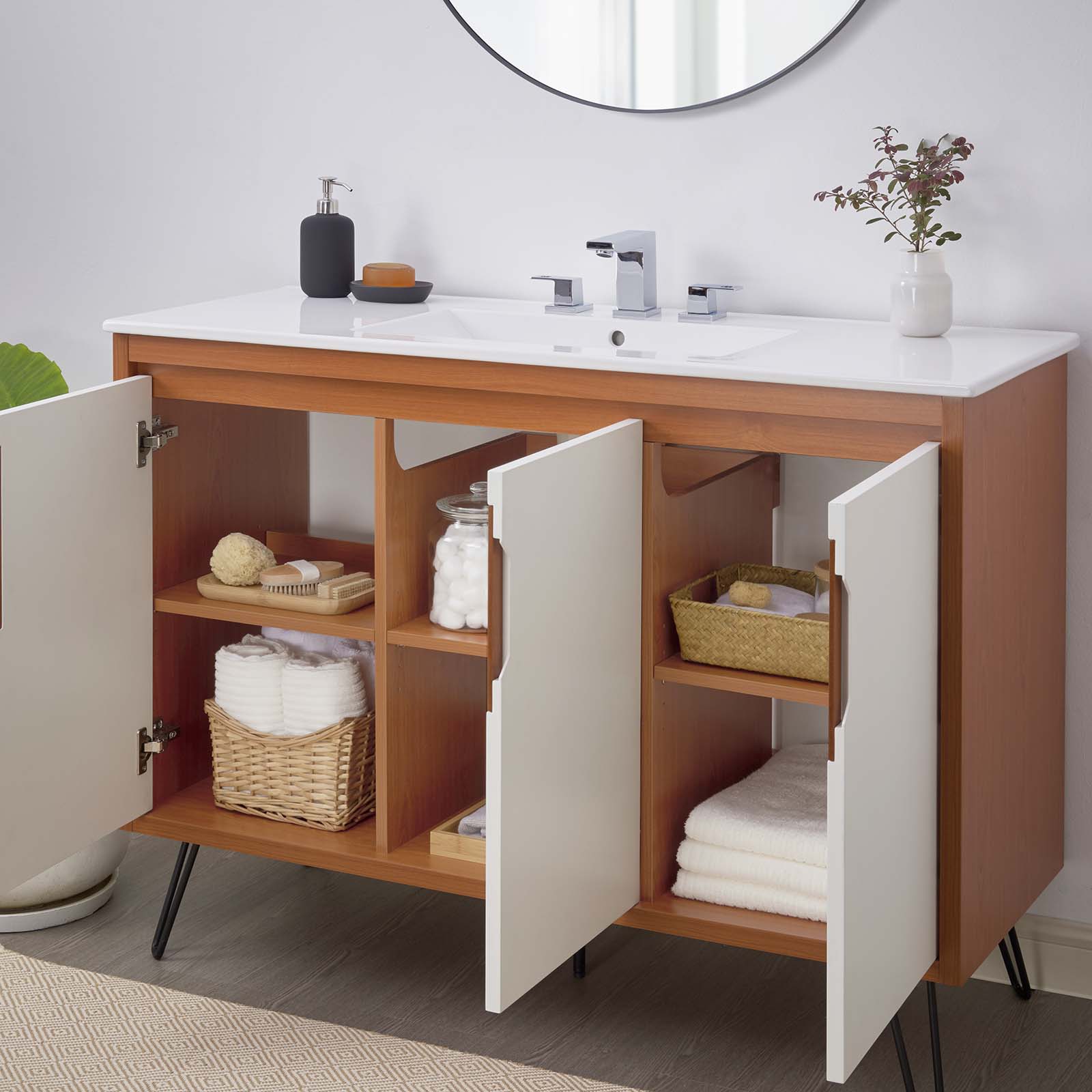 Energize 48" Bathroom Vanity By Modway - EEI-5806 | Bathroom Accessories | Modishstore - 15