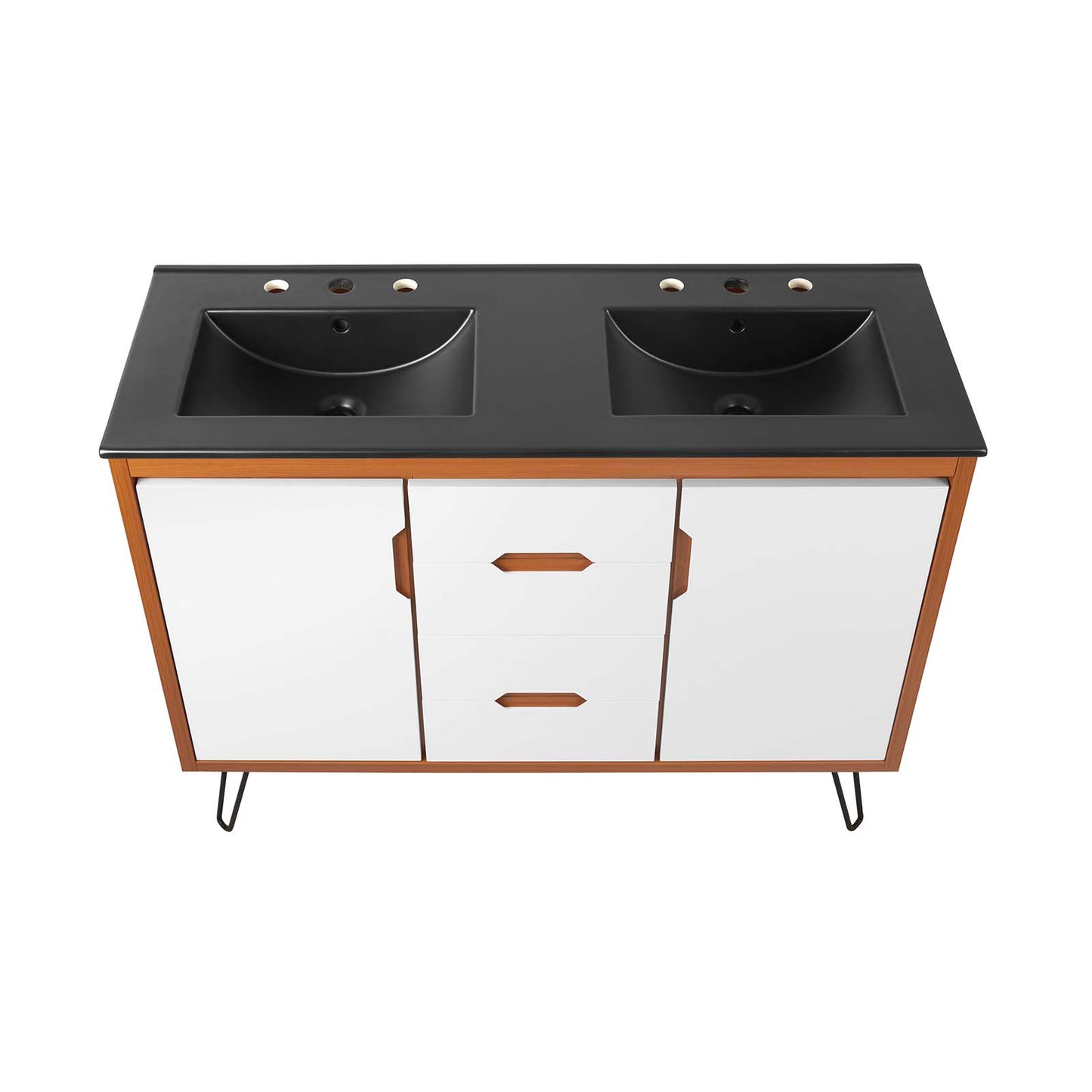Energize 48" Double Sink Bathroom Vanity By Modway - EEI-5809 | Bathroom Accessories | Modishstore - 6