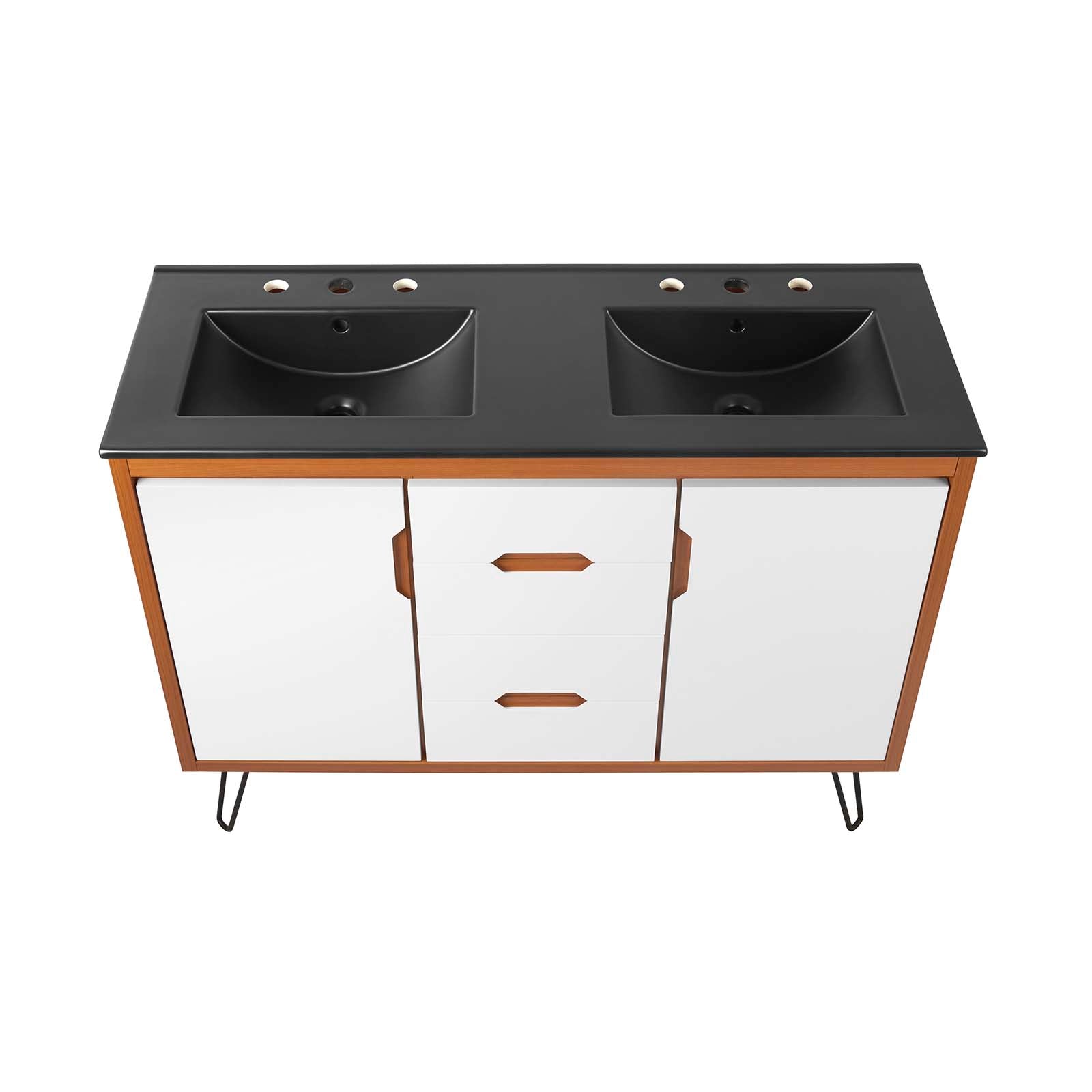 Energize 48" Double Sink Bathroom Vanity By Modway - EEI-5809 | Bathroom Accessories | Modishstore - 6