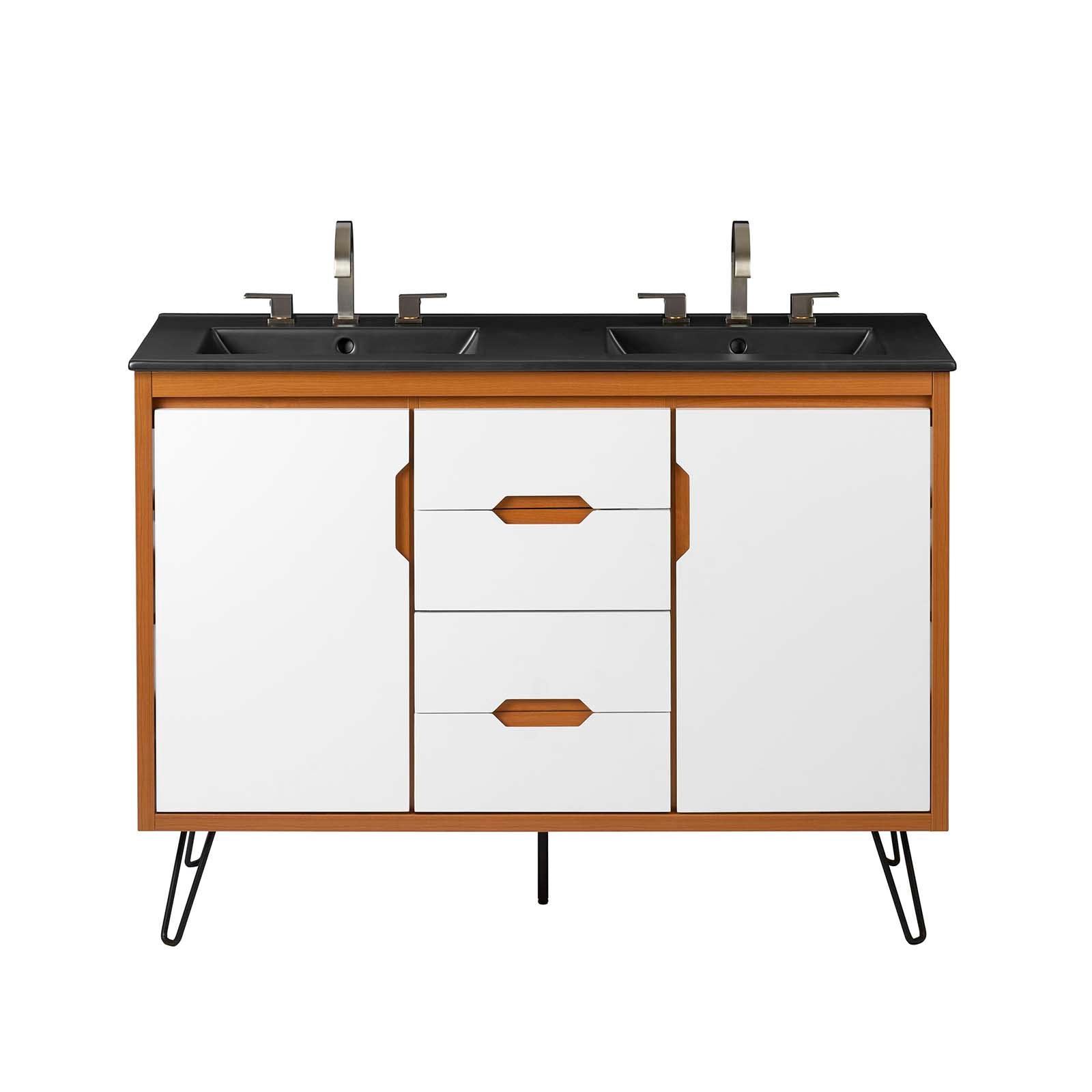 Energize 48" Double Sink Bathroom Vanity By Modway - EEI-5809 | Bathroom Accessories | Modishstore - 8