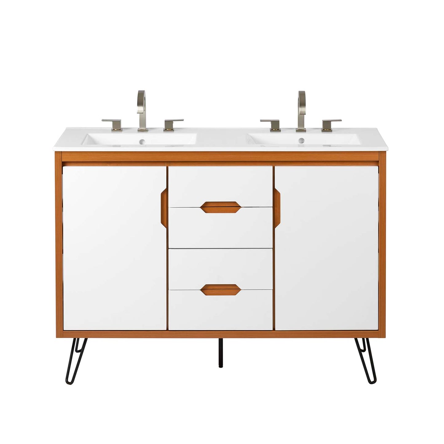 Energize 48" Double Sink Bathroom Vanity By Modway - EEI-5809 | Bathroom Accessories | Modishstore - 17