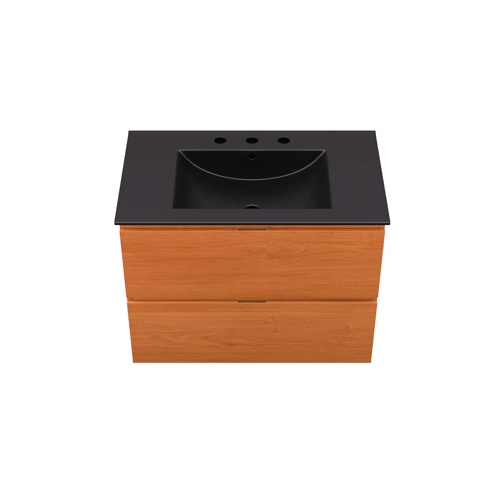 Scenic 30" Wall-Mount Bathroom Vanity By Modway - EEI-5812 | Bathroom Accessories | Modishstore - 3