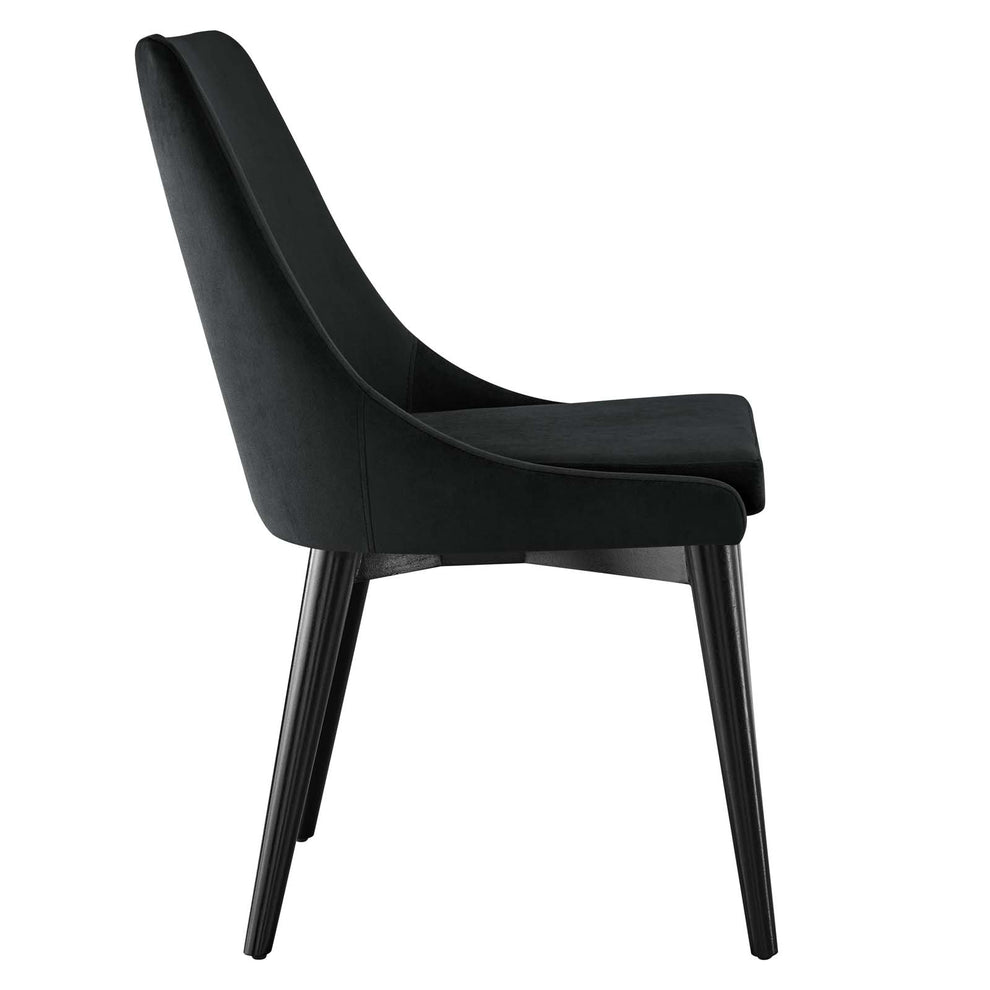 Viscount Accent Performance Velvet Dining Chairs - Set of 2 By Modway - EEI-5816 | Dining Chairs | Modishstore - 4