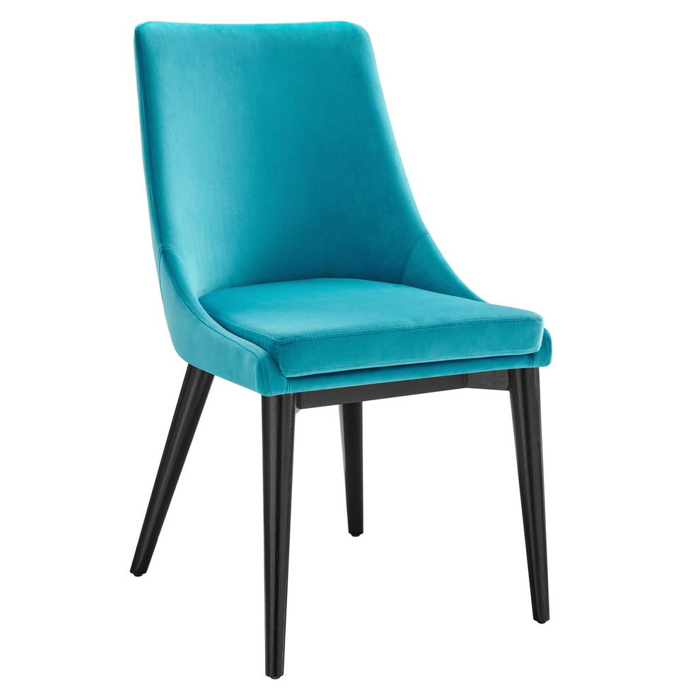 Viscount Accent Performance Velvet Dining Chairs - Set of 2 By Modway - EEI-5816 | Dining Chairs | Modishstore - 15