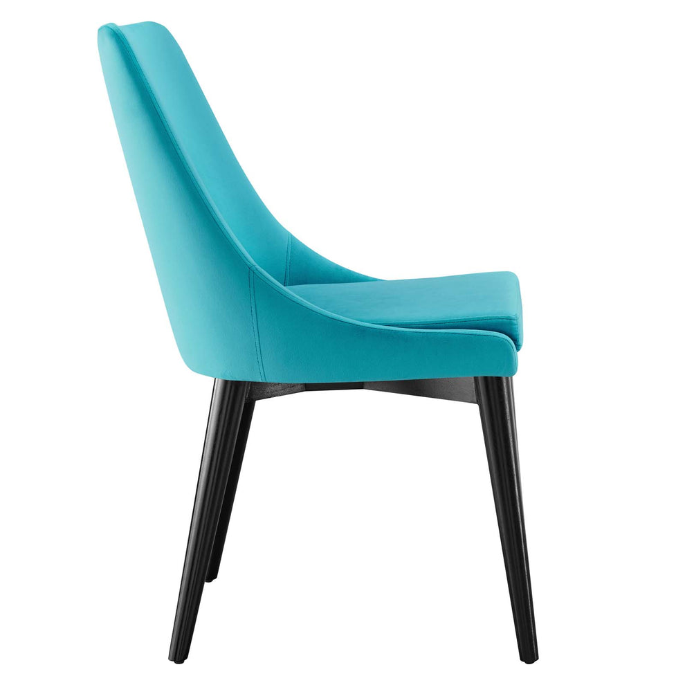 Viscount Accent Performance Velvet Dining Chairs - Set of 2 By Modway - EEI-5816 | Dining Chairs | Modishstore - 12