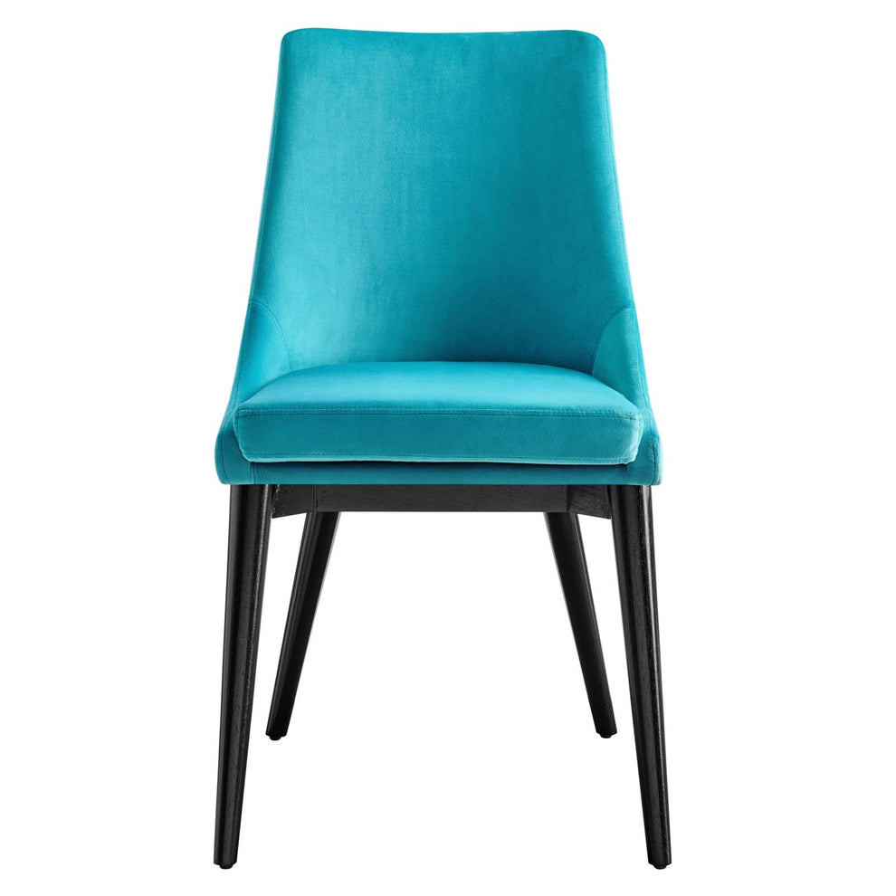 Viscount Accent Performance Velvet Dining Chairs - Set of 2 By Modway - EEI-5816 | Dining Chairs | Modishstore - 14