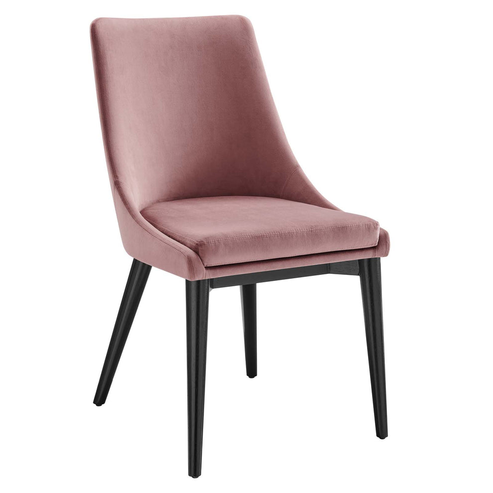 Viscount Accent Performance Velvet Dining Chairs - Set of 2 By Modway - EEI-5816 | Dining Chairs | Modishstore - 31