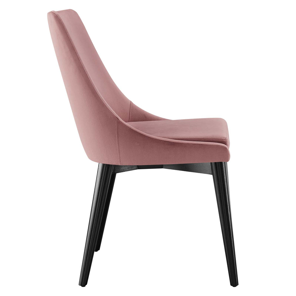 Viscount Accent Performance Velvet Dining Chairs - Set of 2 By Modway - EEI-5816 | Dining Chairs | Modishstore - 28