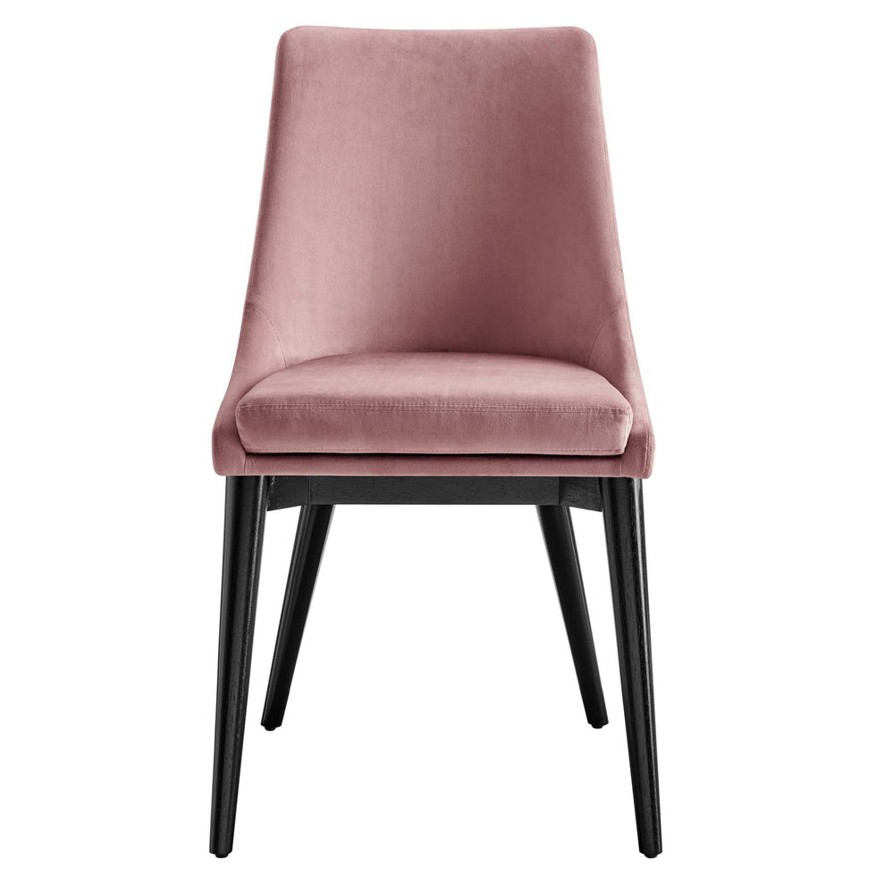 Viscount Accent Performance Velvet Dining Chairs - Set of 2 By Modway - EEI-5816 | Dining Chairs | Modishstore - 30