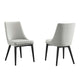 Viscount Accent Performance Velvet Dining Chairs - Set of 2 By Modway - EEI-5816 | Dining Chairs | Modishstore - 50
