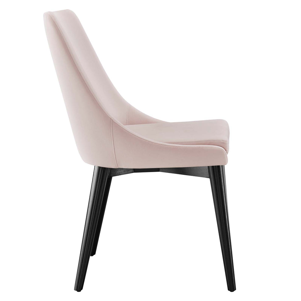 Viscount Accent Performance Velvet Dining Chairs - Set of 2 By Modway - EEI-5816 | Dining Chairs | Modishstore - 68