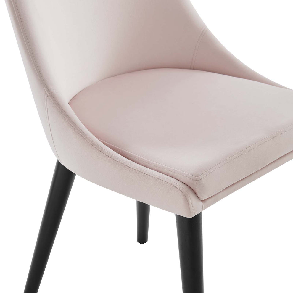 Viscount Accent Performance Velvet Dining Chairs - Set of 2 By Modway - EEI-5816 | Dining Chairs | Modishstore - 73