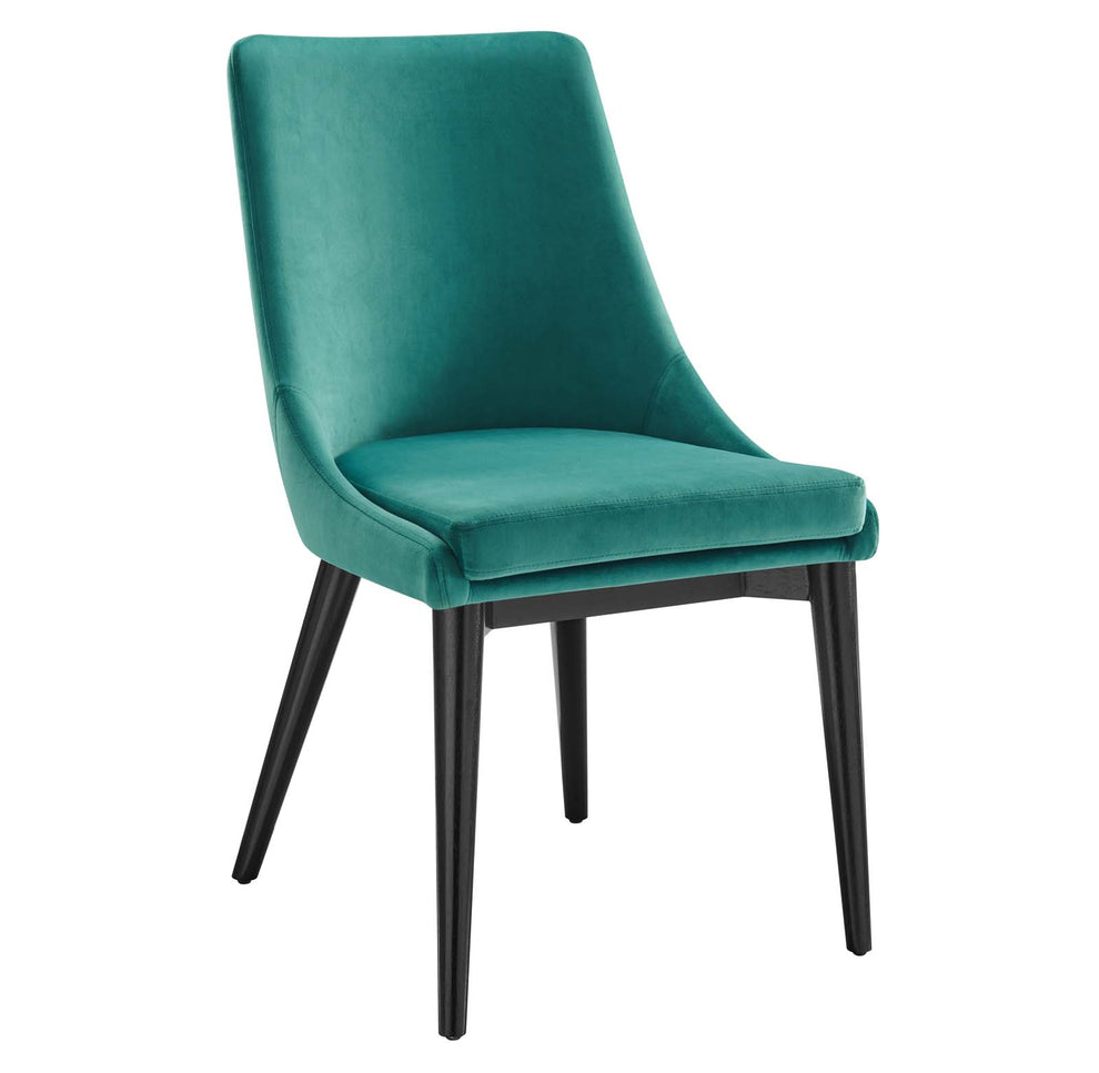 Viscount Accent Performance Velvet Dining Chairs - Set of 2 By Modway - EEI-5816 | Dining Chairs | Modishstore - 79