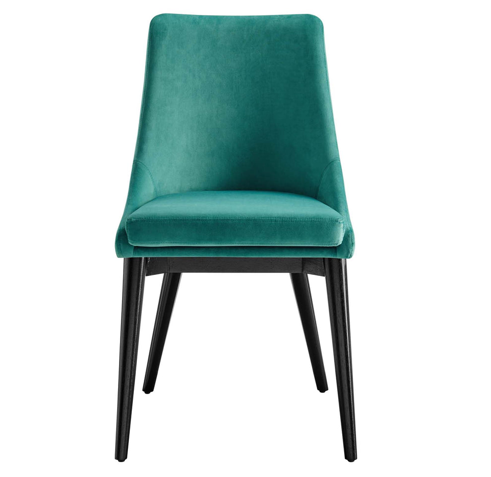 Viscount Accent Performance Velvet Dining Chairs - Set of 2 By Modway - EEI-5816 | Dining Chairs | Modishstore - 78