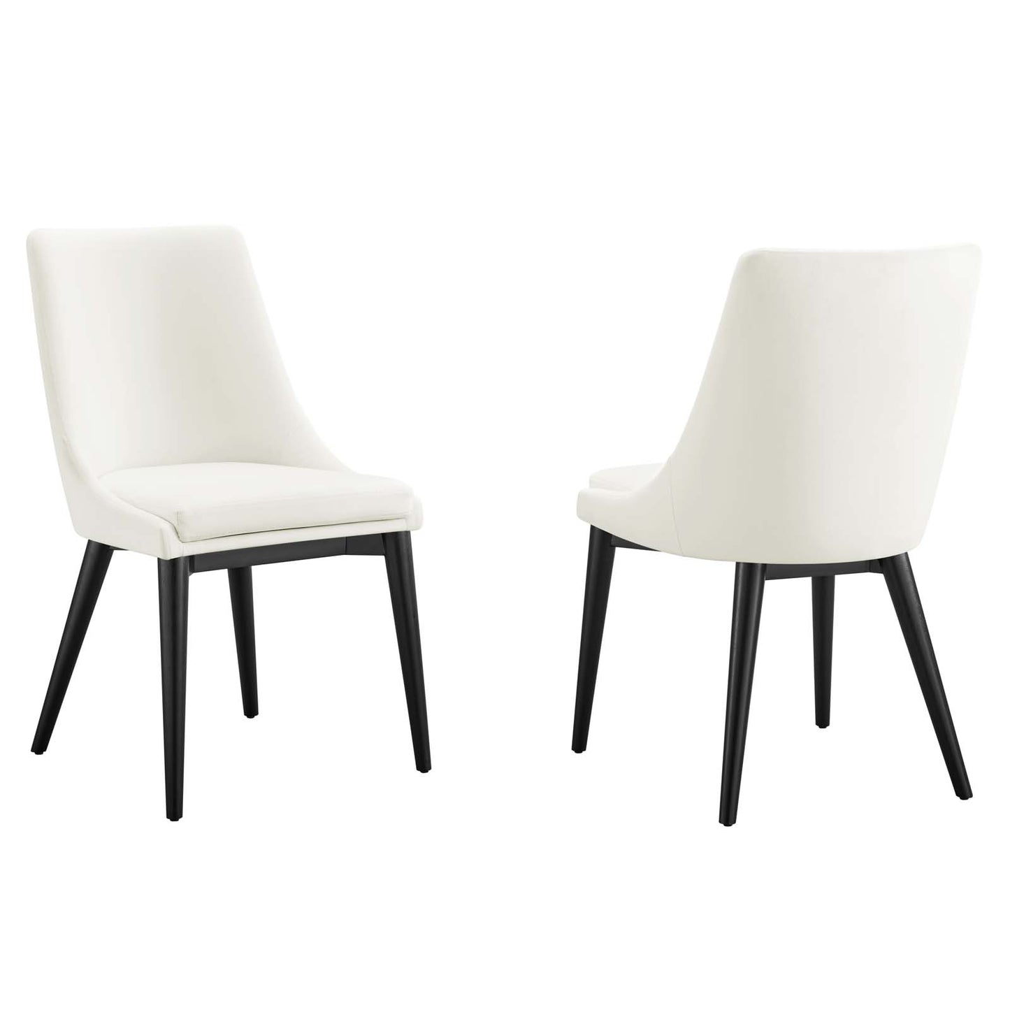 Viscount Accent Performance Velvet Dining Chairs - Set of 2 By Modway - EEI-5816 | Dining Chairs | Modishstore - 82