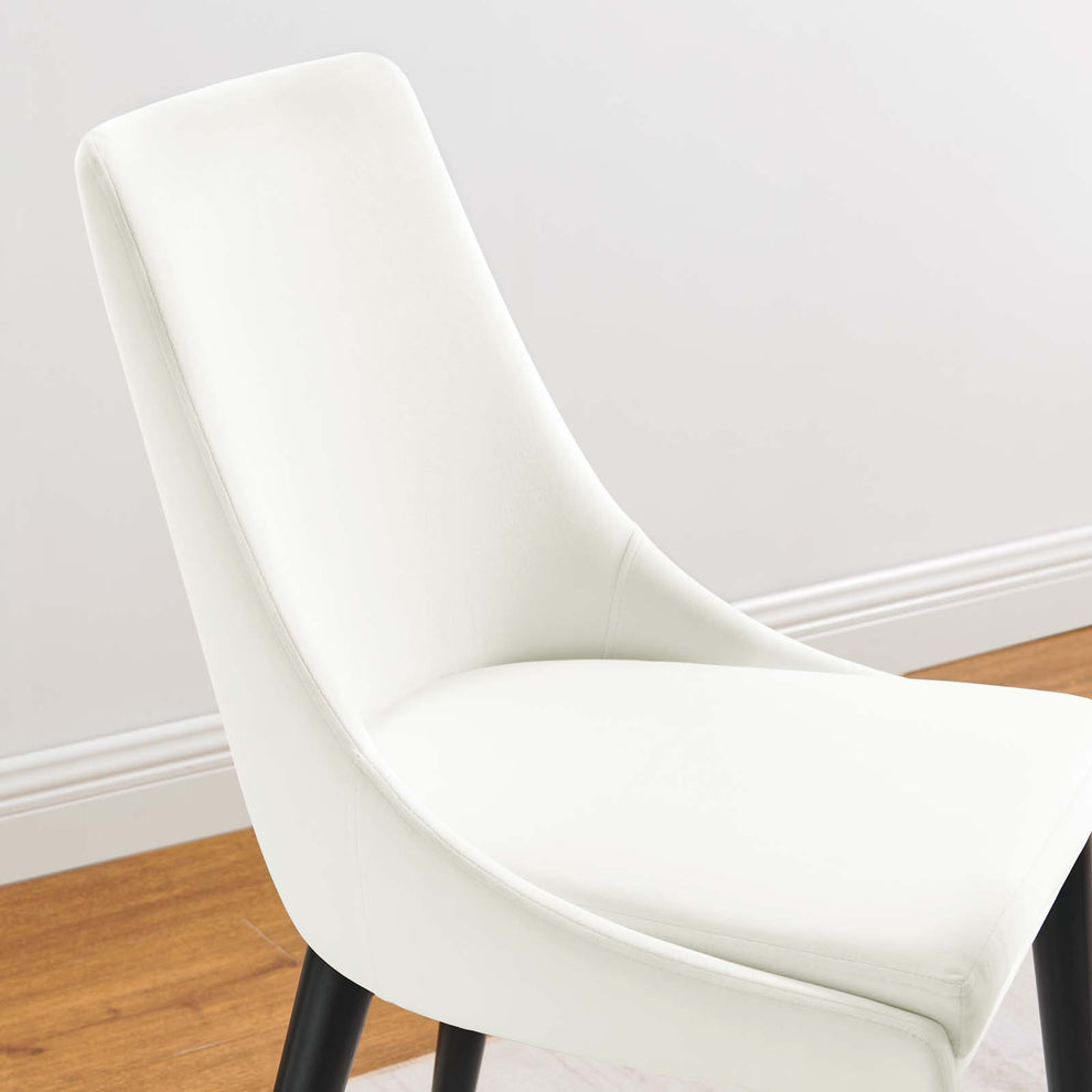 Viscount Accent Performance Velvet Dining Chairs - Set of 2 By Modway - EEI-5816 | Dining Chairs | Modishstore - 83