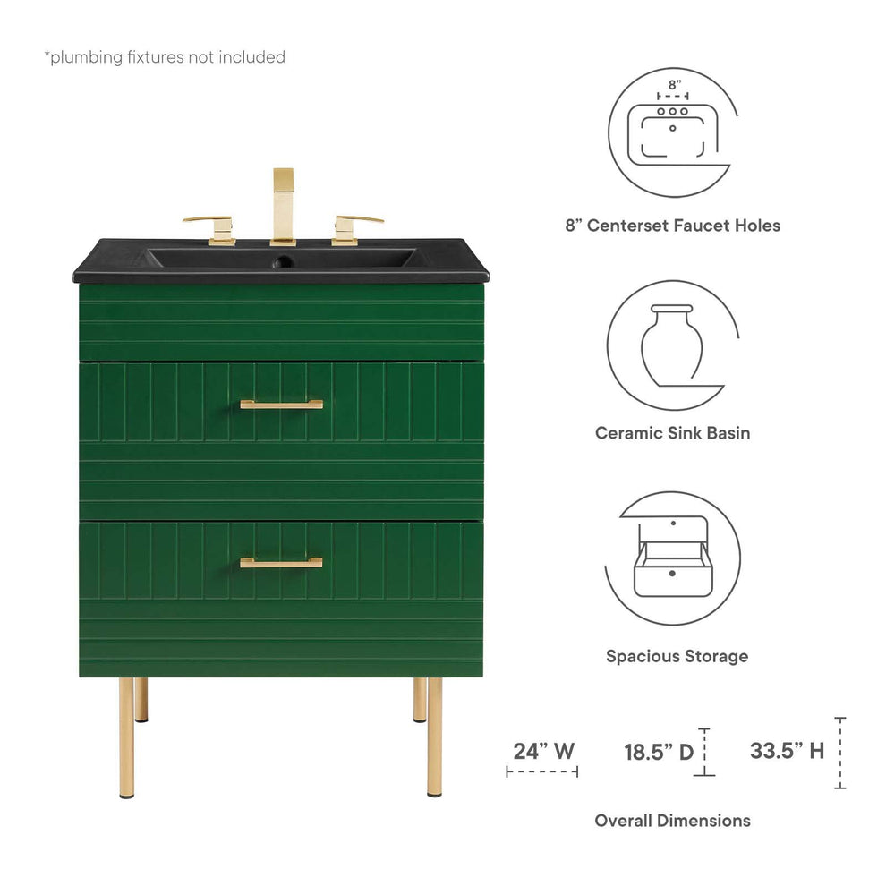 Daybreak 24" Bathroom Vanity By Modway - EEI-5819 | Bathroom Accessories | Modishstore - 16