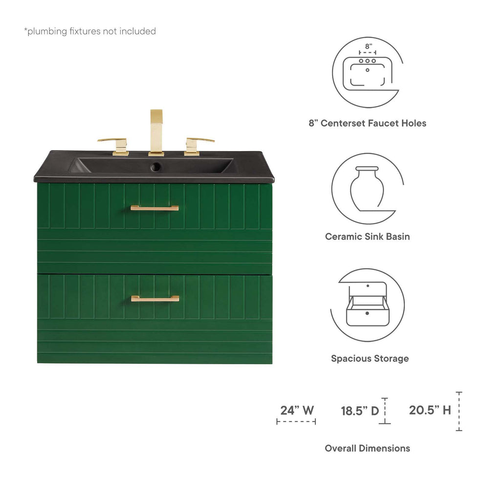 Daybreak 24" Bathroom Vanity By Modway - EEI-5820 | Bathroom Accessories | Modishstore - 16
