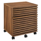 Render Wood Desk And File Cabinet Set By Modway - EEI-5821-WAL | Desks |  Modishstore - 16