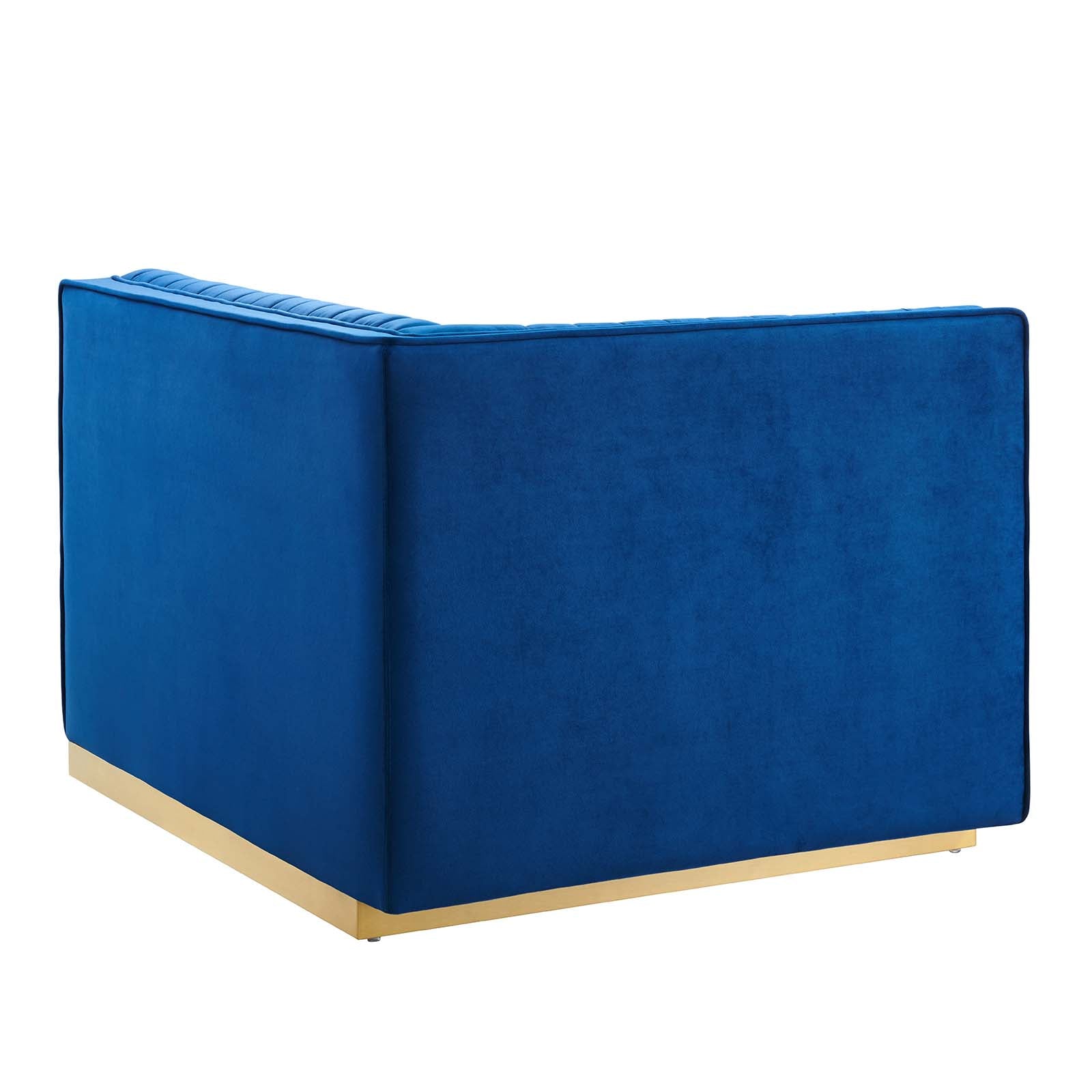 Sanguine Channel Tufted Performance Velvet Modular Sectional Sofa Loveseat By Modway - EEI-5824 | Sectional | Modishstore - 26