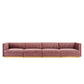 Sanguine Channel Tufted Performance Velvet 4-Seat Modular Sectional Sofa By Modway - EEI-5827 | Sectional | Modishstore - 6